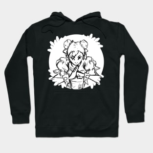 Kicking Queen Sketch Hoodie